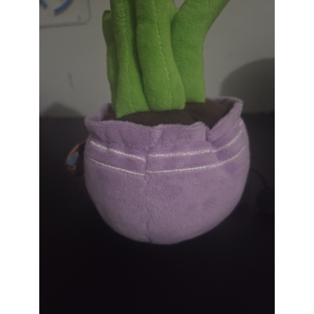 Ploofs Snuggly Sprouts Succulent Plant Plush Purple Pot Soft Stuffed Aloe D21 - Picture 3 of 6